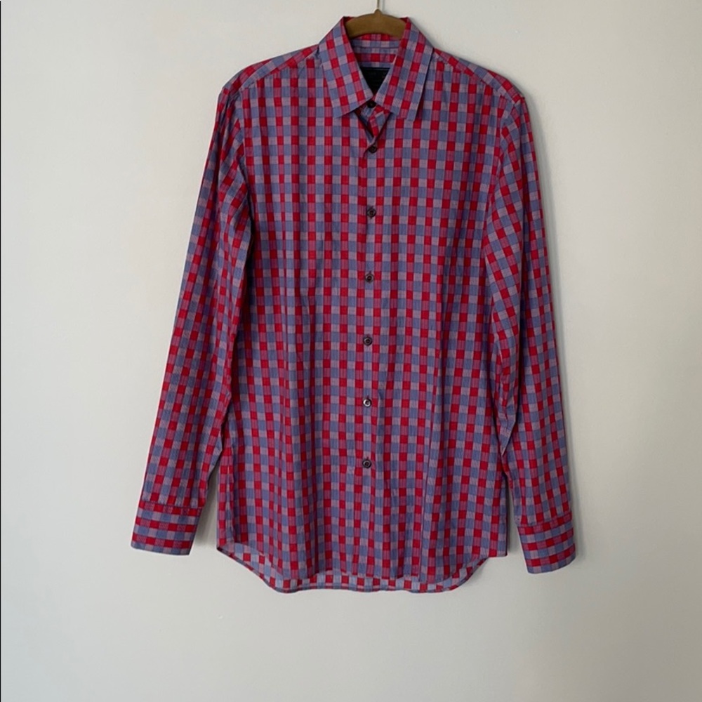 Prada Printed Cotton Dress Shirt